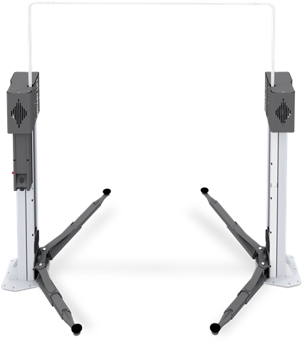 2-Säulen-Hebebühne Rotary SPM40AV, 4 to