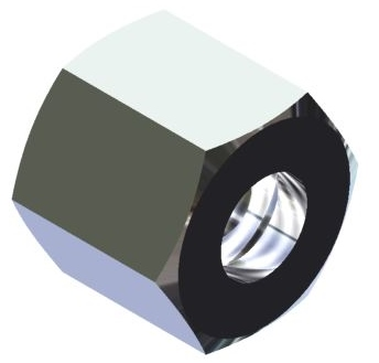 Mutter für 8 mm Schneidring