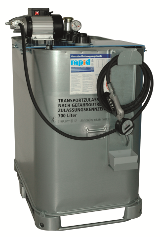 Getriebeöl-Abgabeset, stationär, Gas E