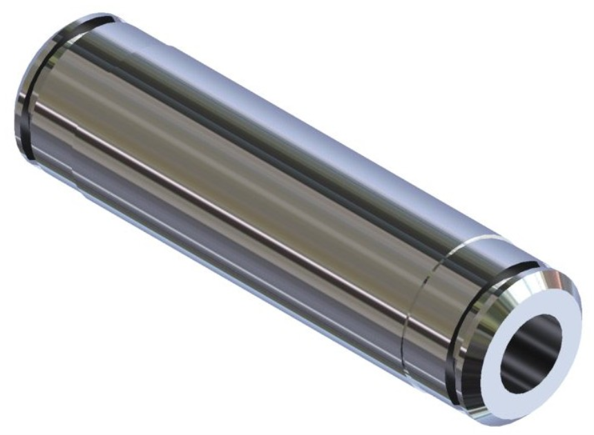 Schlauchverbindung gerade 6 mm - 6 mm