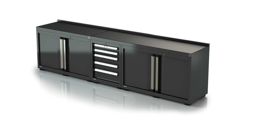 Werkbank-Set: Arbeitsplatz für die Werkstatt