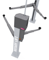 2-Säulen-Hebebühne Rotary SPMA35-XE, 3.5 to