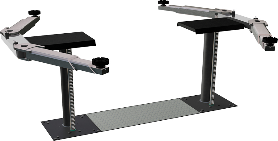 2-Stempelbühne Pitlift 3.5 to mit KK-Aufnahme