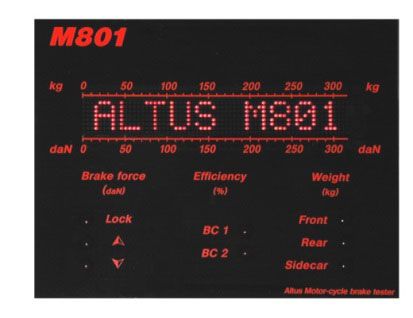 Bremsprüfstand BPS RT800W für Motorräder