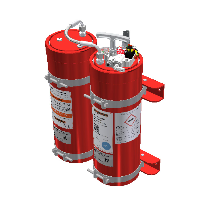 Einbausatz Brandlöschanlage Fogmaker 8 Liter