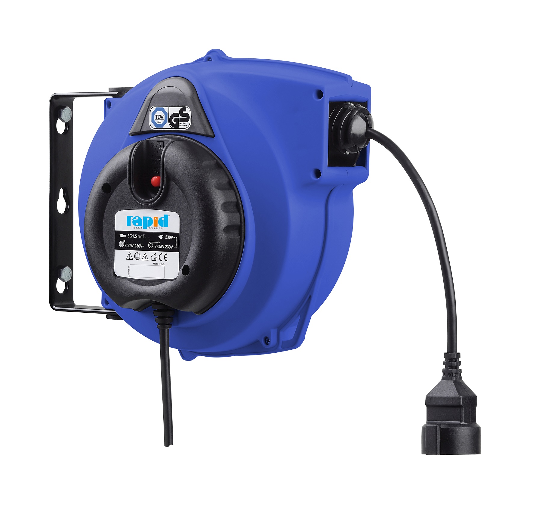 Kabelaufroller Rapid 0.10.05, 230 V, 10 m