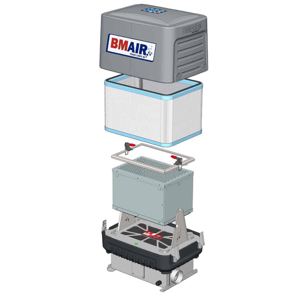 Kombifilter P1-P3/H13-ABEK MAO-3CG