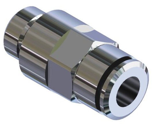 Kupplung Gerade R6-1/8