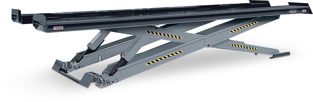 Lkw-Scherenhebebühne Blitz S130-70I, 13 to