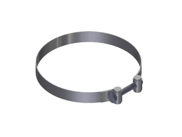 Löschmittelbehälter-Schelle für 151 mm Kolbenspeicher