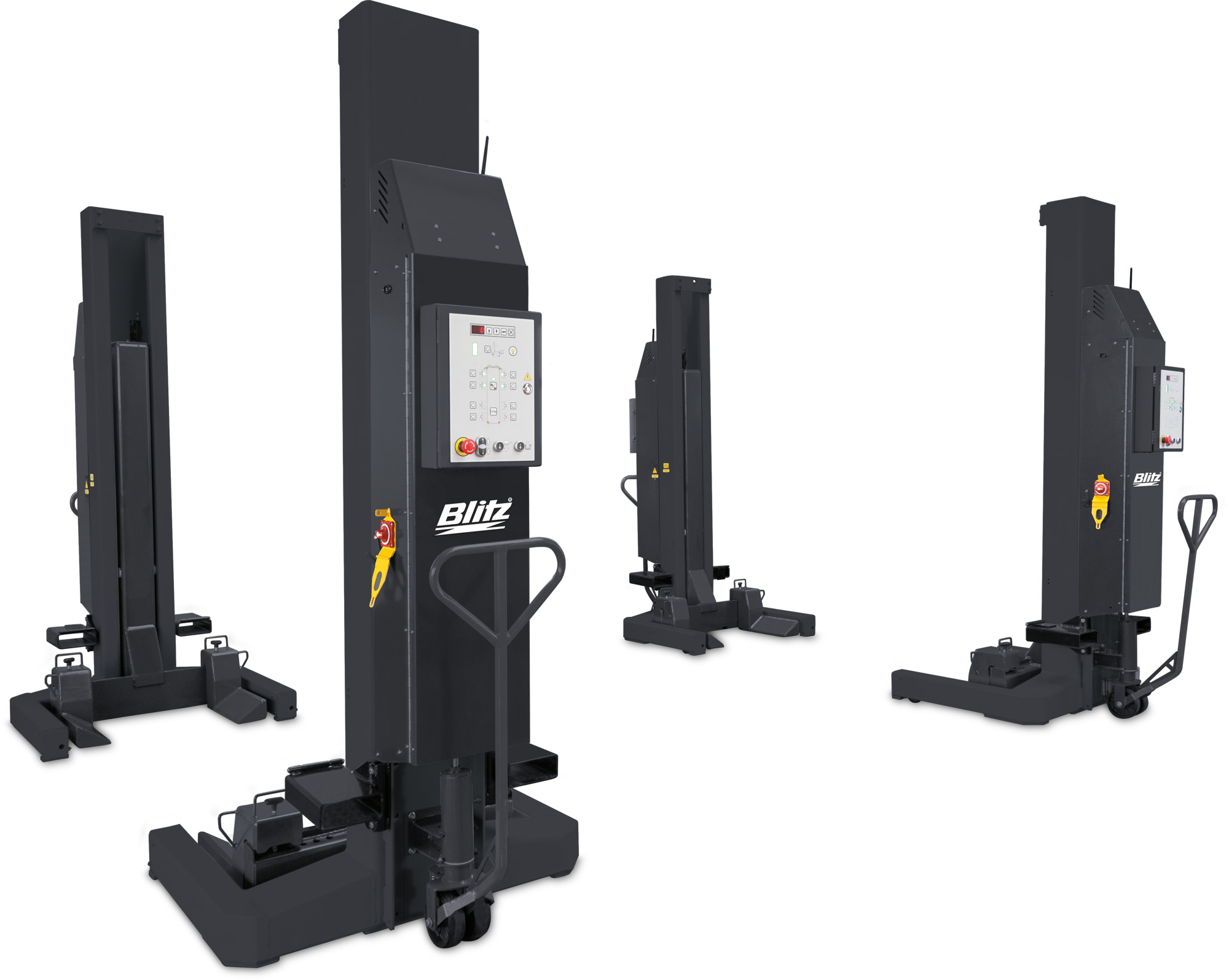 Mobile Radgreifer Blitz HydroLift S2 - 8,2 to/Säule