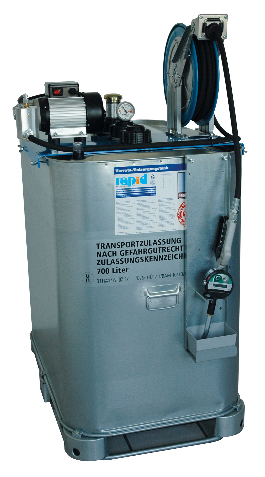 Stationäres eichfähiges Ölabgabeset ÖAS 1000 SZE/E