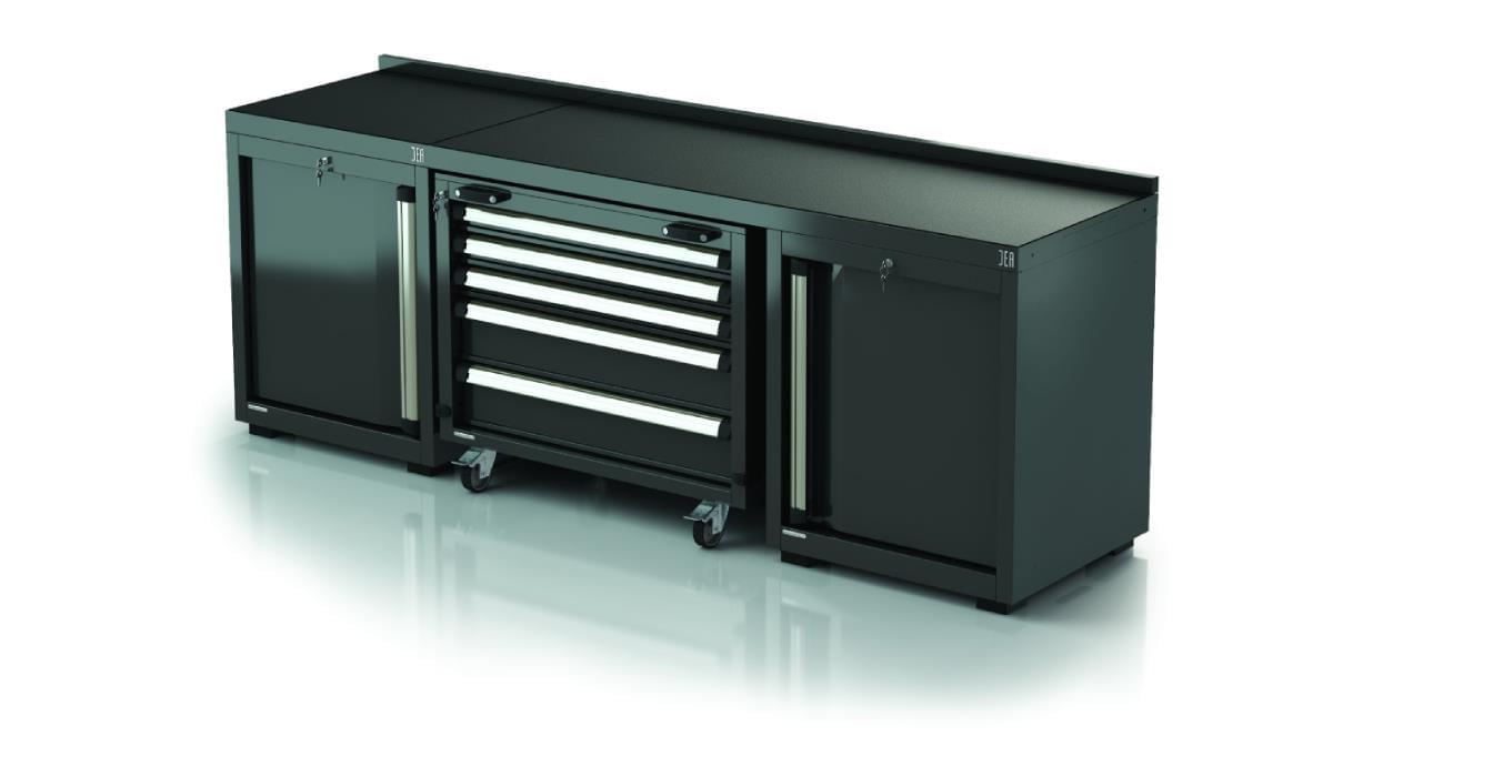 Werkbank-Set: Arbeitsplatz für mechanische Werkstätten