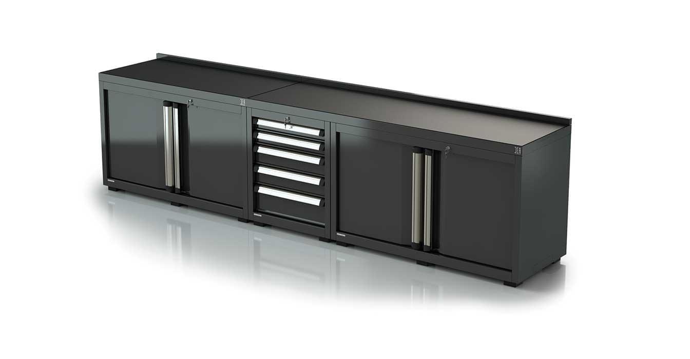 Werkbank-Set: Arbeitsplatz für die Werkstatt